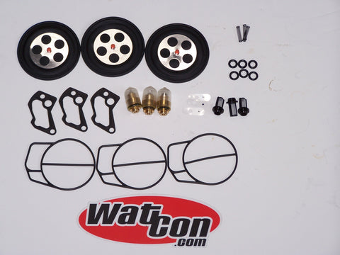 Carburetor Rebuild kit for polaris fuji SBN38, covers all 3 carbs
