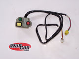USED Start/Stop Switch assembly, with TRIM button Kaw ZXI/others TEATHER Kill