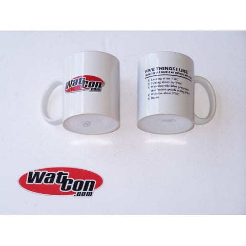 WATCON Coffee Mug "PWC" saying