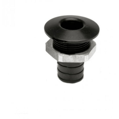 Bilge Outlet Fitting 3/4 black