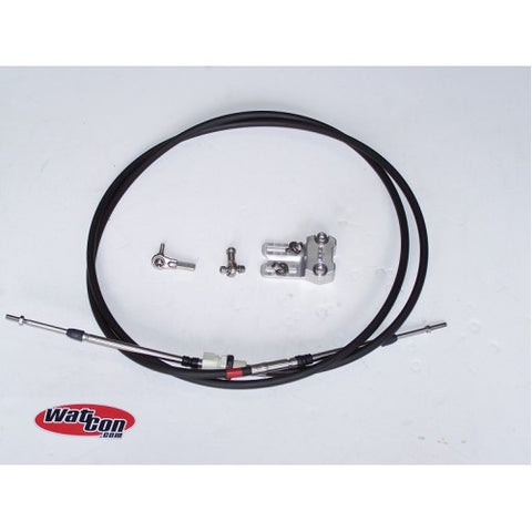 Steer Cable Kit, H.D. 6mm Yamaha Blaster 1