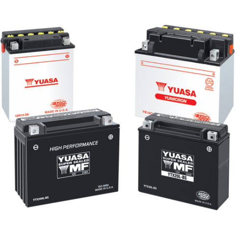 Battery Yuasa YXT20L-BS/CB18LA, many Kaw, SD, Yam